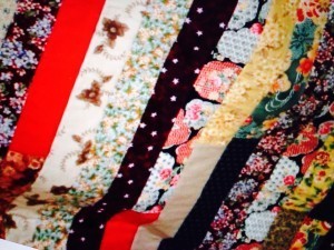 Japanese Inspired Strip Quilt susies=scraps.com