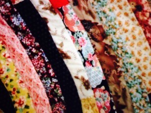 Japanese Inspired Strip Quilt susies=scraps.com