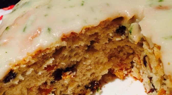 What’s Cooking? … Lime-Iced Apricot Fruit Cake