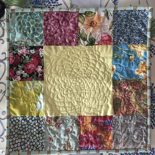 Tea Time For Alice Mini Quilt susies-scraps.com