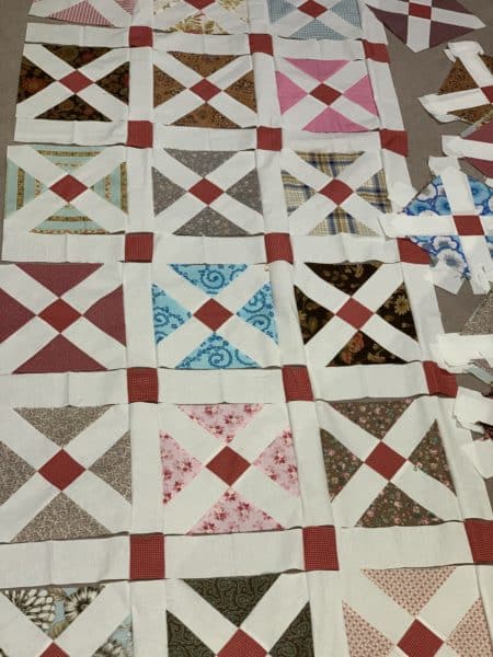 Old Italian Block Progress and Setting susies-scraps.com Old Italian Block Progress and Setting susies-scraps.com