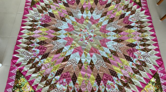 Starmania Trip Around The World Quilt susies-scraps.com