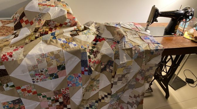Scrappy Jacob’s Ladder Quilt Reimagined susie’s-scraps.com