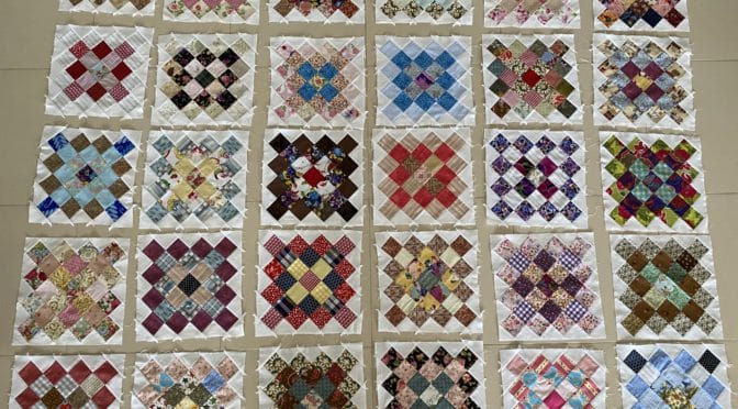 Scrap Great Granny Squares Quilt Revival susies-scraps.com
