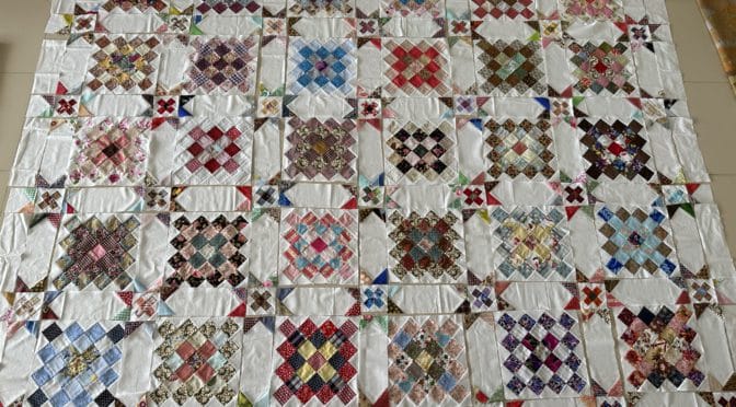 Great Granny Stars Quilt and Pattern susies-scraps.com
