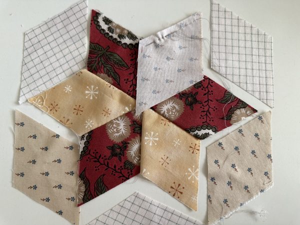 Six Pointed Hexagon Stars Antique Inspired Part 2 susies-scraps.com