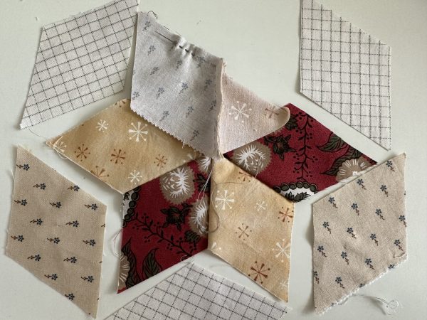 Six Pointed Hexagon Stars Antique Inspired Part 2 susies-scraps.com