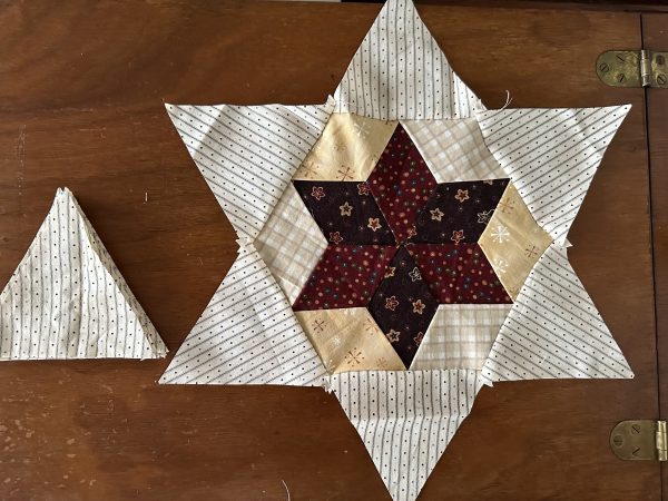 Star Points for Hexagon Stars Antique Inspired - Part 3 Star in a Star Susies-scraps.com
