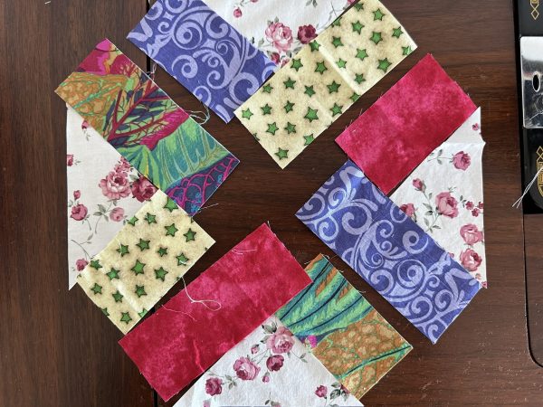 Woven Star Quilt Block Made Easy susies-scraps.com