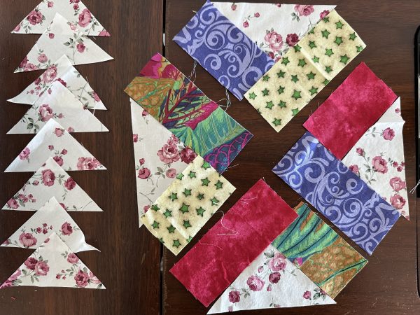 Woven Star Quilt Block Made Easy susies-scraps.com