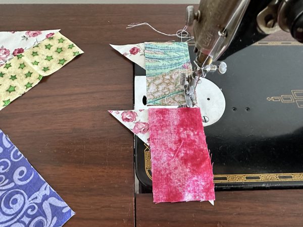 Woven Star Quilt Block Made Easy susies-scraps.com