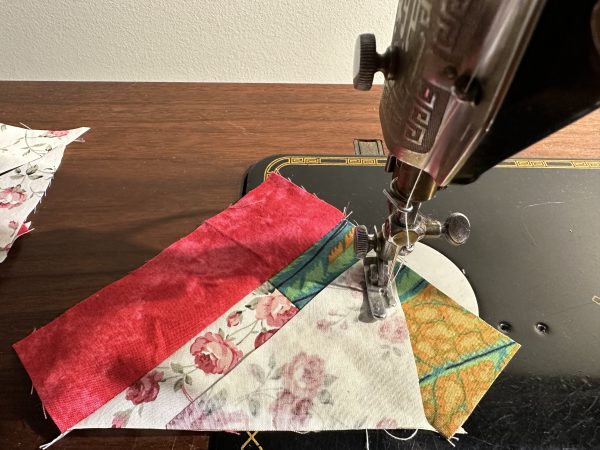 Woven Star Quilt Block Made Easy susies-scraps.com