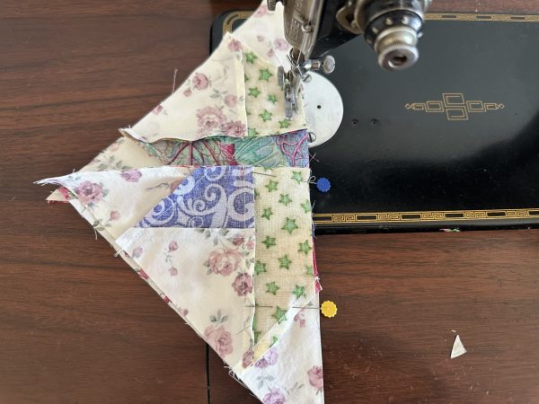 Woven Star Quilt Block Made Easy susies-scraps.com