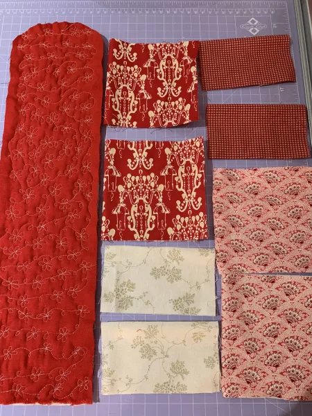 Antique Inspired Sewing Roll or Huswif susie’s-scraps.com