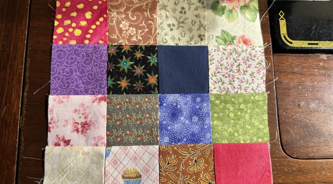 Sixteen Across Quilt Block susies-scraps.com