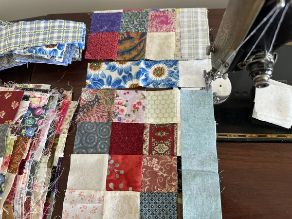 Making the Rings Eternal Quilt Block 