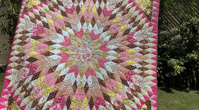 Starmania Trip Around the World Quilt susies-scraps.com