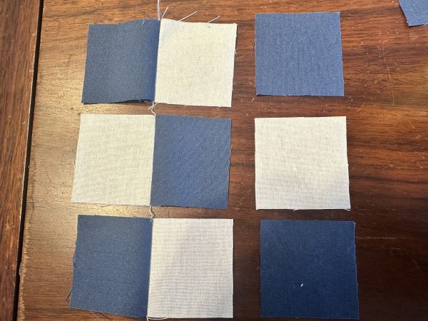 Making Nine Patches susies-scraps.com