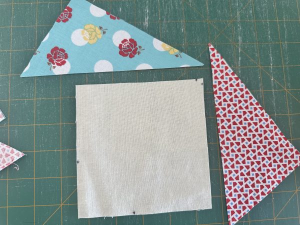 Crazy Little Triangles Block susies-scraps.com