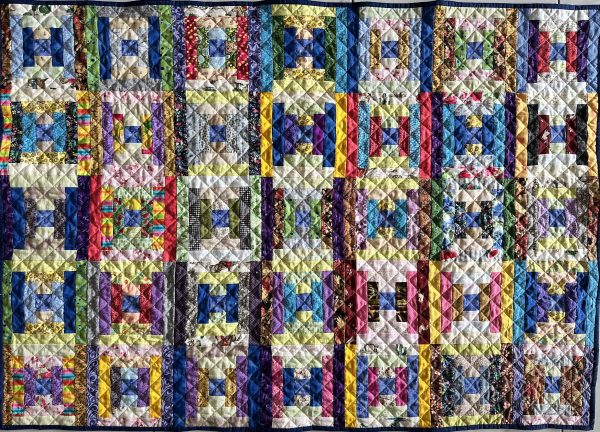 Working with Geometry Quilting Courthouse Steps susies-scraps.com
