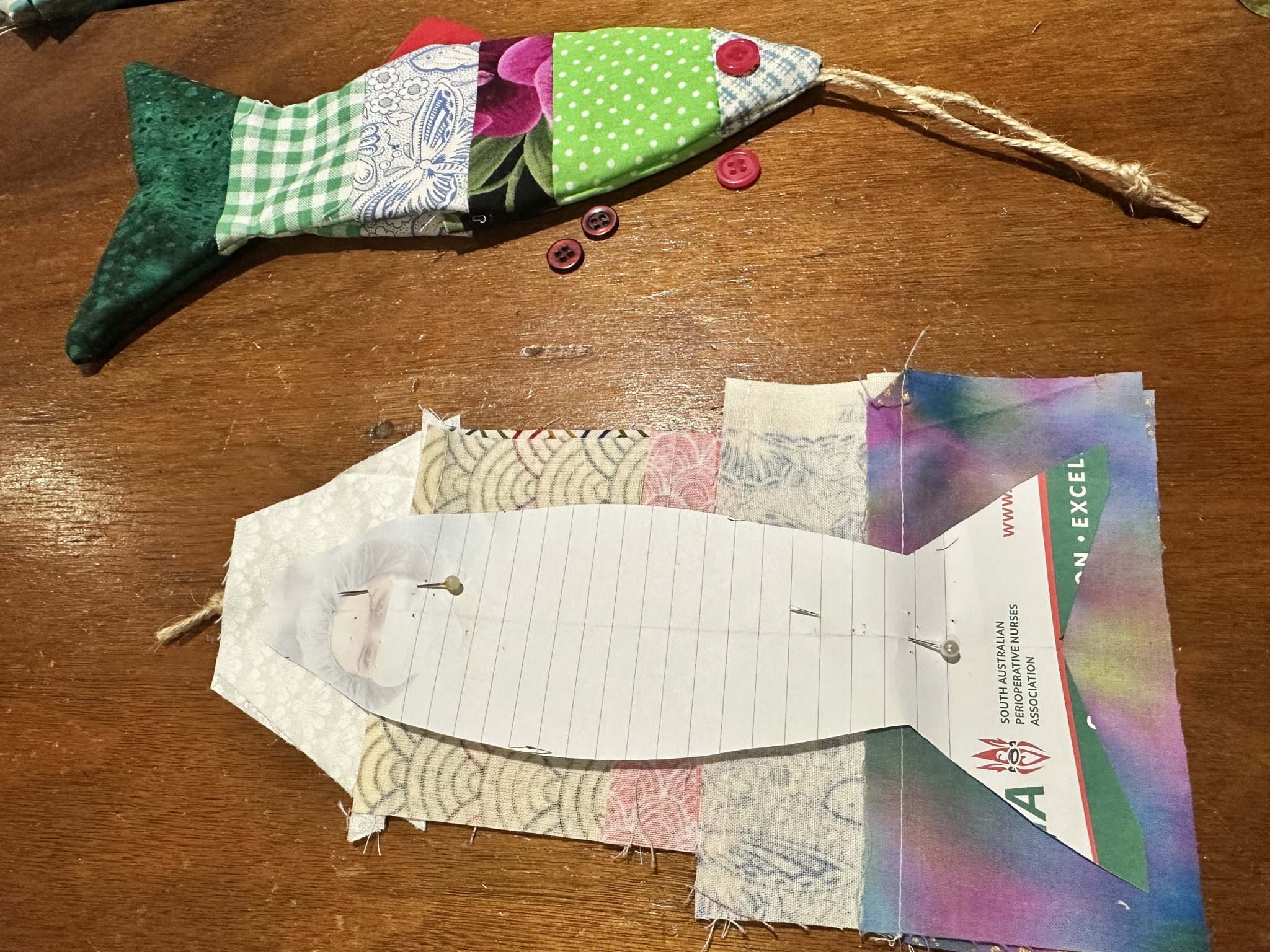 Clove and Lavender Fish susies-scraps.com