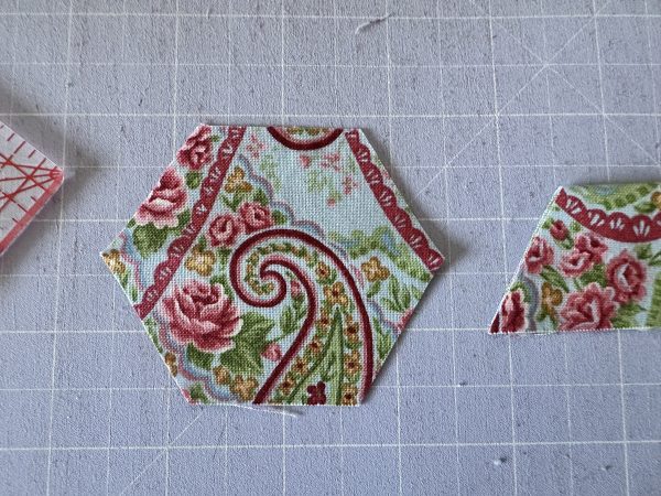 Cut Hexagons from Strips susies-scraps.com